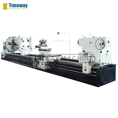 755 mm Largura Máquina de torneamento de torno horizontal CNC normal para trabalho de torneamento