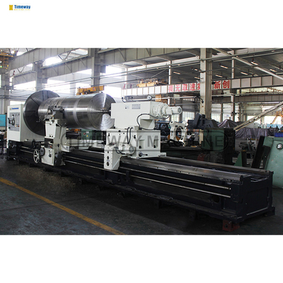 755 mm Largura Máquina de torneamento de torno horizontal CNC normal para trabalho de torneamento