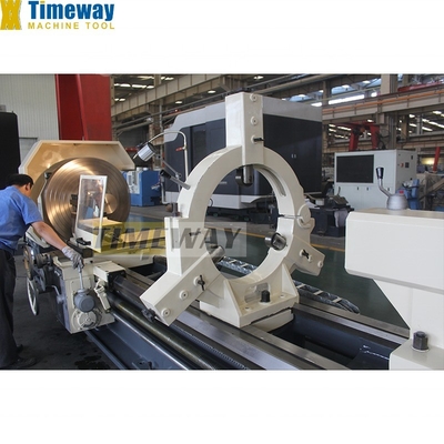 AL-1000B Torno horizontal de trabalho pesado ano padrão 2023 para desempenho do torno manual