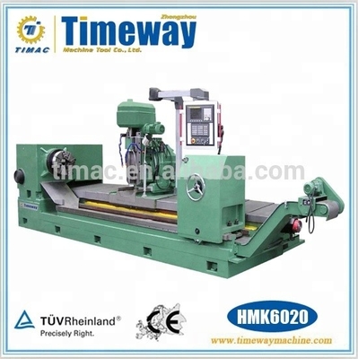 ± 0,015 mm Precisão de posicionamento Máquina de fresagem de eixo de espiral duplo CNC horizontal