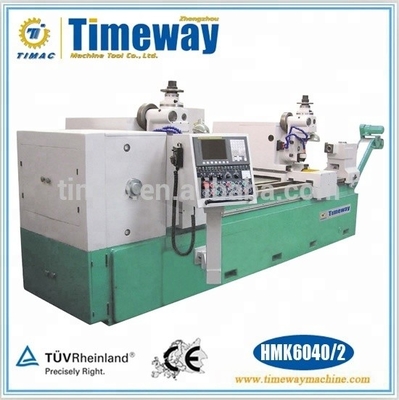 ± 0,015 mm Precisão de posicionamento Máquina de fresagem de eixo de espiral duplo CNC horizontal