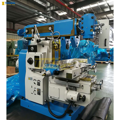 Máquina de moagem manual do tipo joelho de 410 mm do eixo Z para aplicações de carga média