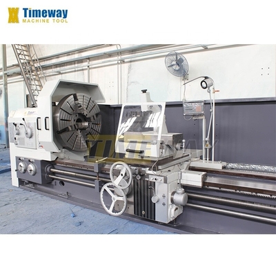 Máquina de torneamento manual de série AL de trabalho pesado de torneamento de metal com capacidade de carga de 6000 kg
