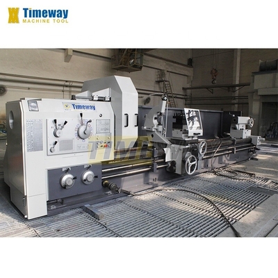 Máquina de torneamento manual de série AL de trabalho pesado de torneamento de metal com capacidade de carga de 6000 kg