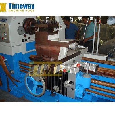 Máquina de torno horizontal com 550 mm de largura ruim e operação manual a preços acessíveis