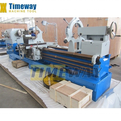 Máquina de torno horizontal com 550 mm de largura ruim e operação manual a preços acessíveis