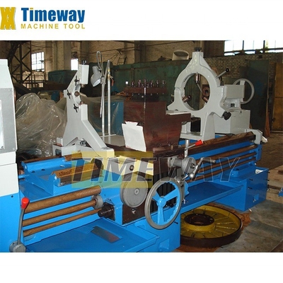 Máquina de torno horizontal com 550 mm de largura ruim e operação manual a preços acessíveis