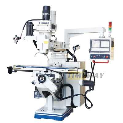 Máquina de fresagem universal para a indústria CNC Metal de fresagem vertical torre de trabalho leve