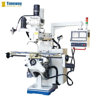 Máquina de fresagem universal para a indústria CNC Metal de fresagem vertical torre de trabalho leve