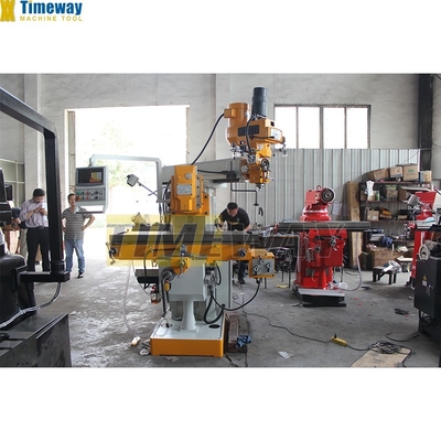 Tamanho da tabela 254x1270 Máquina de fresagem de torre TM400 de alta precisão H/V para metalurgia