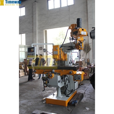 Tamanho da tabela 254x1270 Máquina de fresagem de torre TM400 de alta precisão H/V para metalurgia