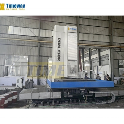 15kW Força do motor do fuso CNC Tipo de mesa de controlo Máquina de fresagem e perfuramento horizontal