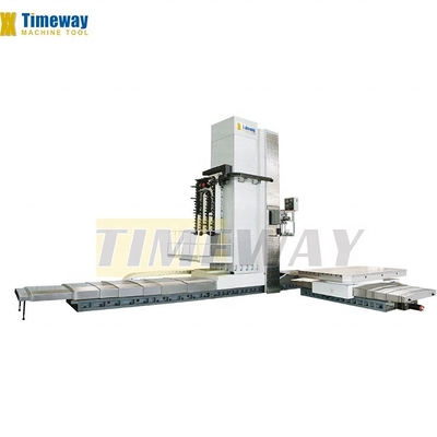 15kW Força do motor do fuso CNC Tipo de mesa de controlo Máquina de fresagem e perfuramento horizontal