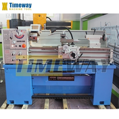 1000mm Distância Manual Precision Gear Head Torno de motor com 330mm Max. Swing Over Bed