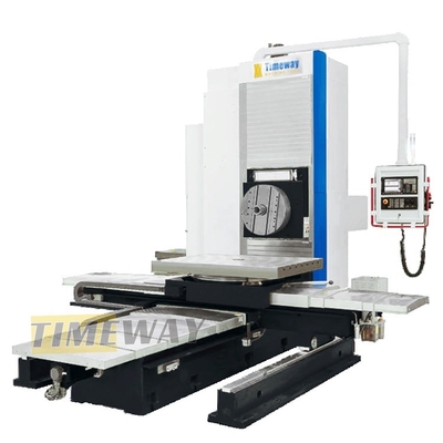 Sistema de controlo CNC de 5 eixos personalizado Máquina de fresagem de perfuramento horizontal para produção