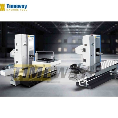 Sistema de controlo CNC de 5 eixos personalizado Máquina de fresagem de perfuramento horizontal para produção
