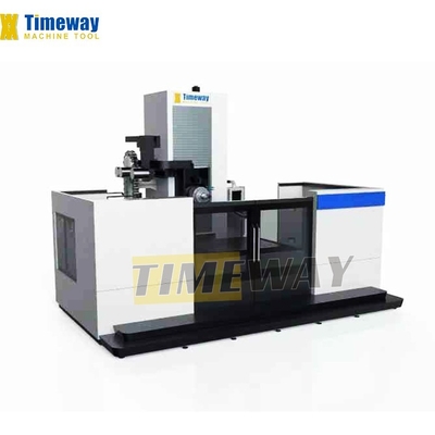 Sistema de controlo CNC de 5 eixos personalizado Máquina de fresagem de perfuramento horizontal para produção