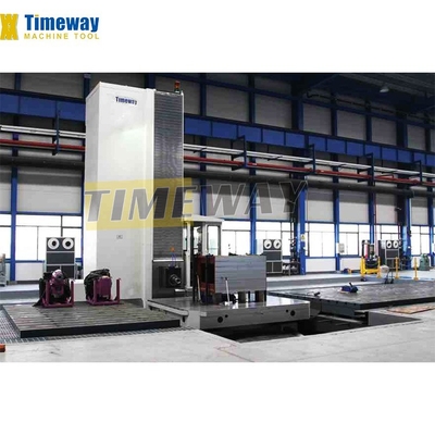 Sistema de controlo CNC de 5 eixos personalizado Máquina de fresagem de perfuramento horizontal para produção
