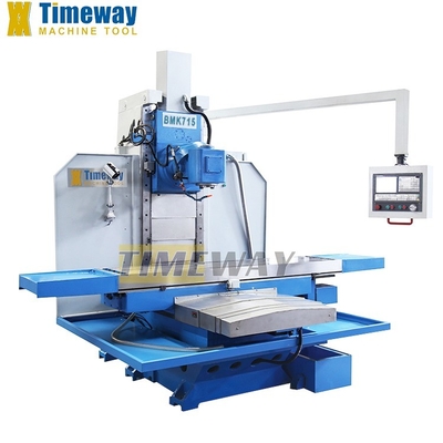 Máquina de fresagem de alta precisão de tipo de cama com sistema de controlo CNC FANUC