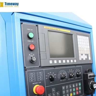 Max. 1250mm Serrando Single Spindle Multifuncional CNC Torno com 730mm de comprimento girado