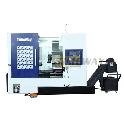 Capacidade de usinagem de trabalho médio Máquina de torno CNC com um único fuso