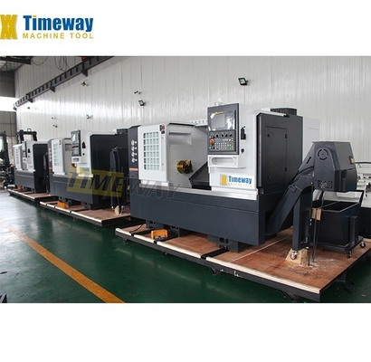 Capacidade de usinagem de trabalho médio Máquina de torno CNC com um único fuso