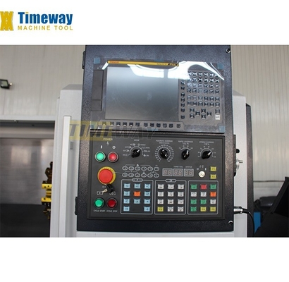 Capacidade de usinagem de trabalho médio Máquina de torno CNC com um único fuso