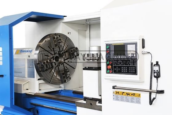AK-1250C Máquina de torno horizontal CNC de trabalho pesado para metal com eixo X de viagem de 3000 mm