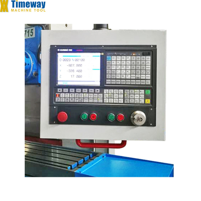 Máquina de fresagem de alta precisão BMK715 CNC de tipo cama com peso competitivo e 7300 kg