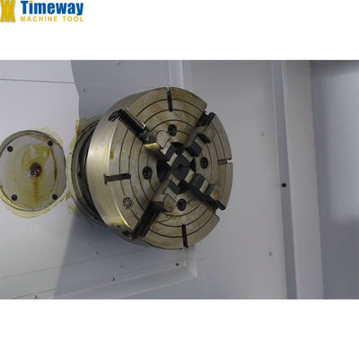 Máquina de torno horizontal de alta precisão CNC AK1000 com 420 mm de viagem no eixo X