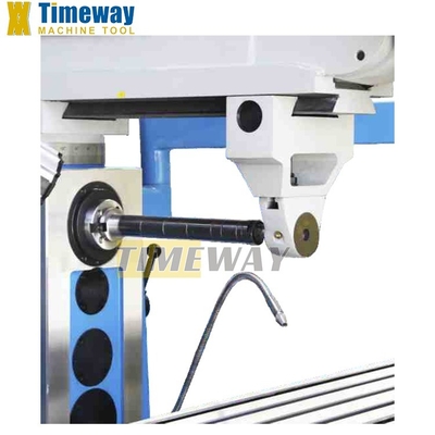 Máquina de fresagem manual de precisão universal vertical com DRO e mesa de viagem Y de 420 mm