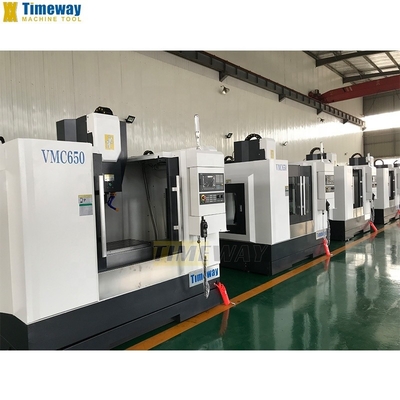 Velocidade de alimentação rápida mm/min 0 12000 mm/min VMC650 VMC850 Máquina de fresagem CNC para metal