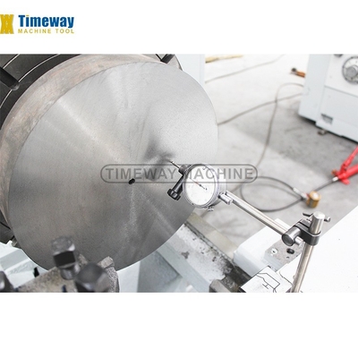 Motor de fuso de 22 kW Torno horizontal de grande tipo de alta precisão para componentes pesados