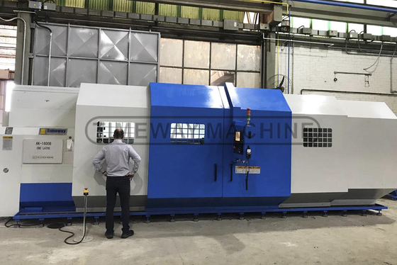 Metric 140 Spindle Taper Heavy Duty CNC Máquina de Torno Horizontal AK-1250B torno equipo