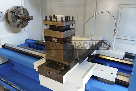 Máquina de perfuração de moagem de torneamento de metal AK-1000 Torno CNC de cama plana com alta rigidez