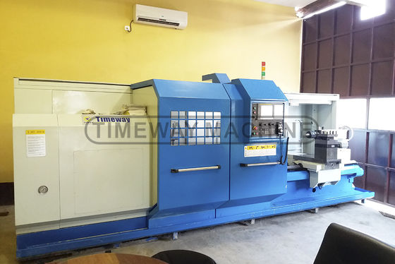 Máquina de perfuração de moagem de torneamento de metal AK-1000 Torno CNC de cama plana com alta rigidez