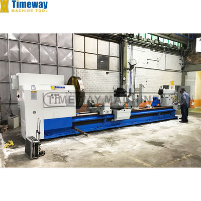 Processamento de metais Simplificado Máquina de torno horizontal de cama plana CNC AK-1600B