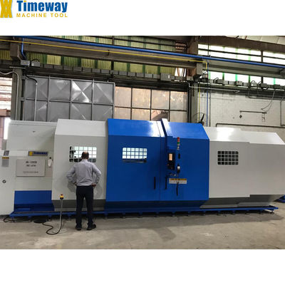 Processamento de metais Simplificado Máquina de torno horizontal de cama plana CNC AK-1600B