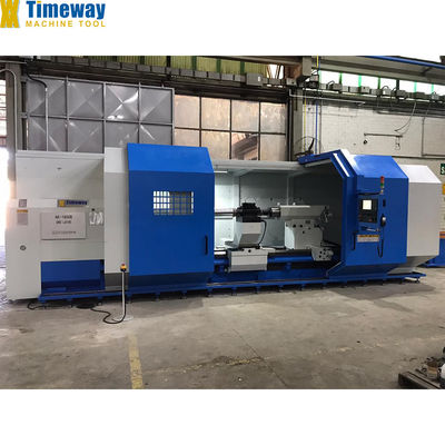 Processamento de metais Simplificado Máquina de torno horizontal de cama plana CNC AK-1600B