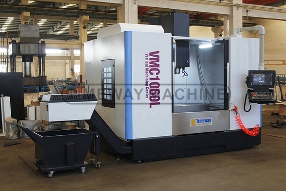 Timeway Machine Center 4-Axis Vertical CNC Milling Machine com FANUC ou SIEMENS CNC Syste