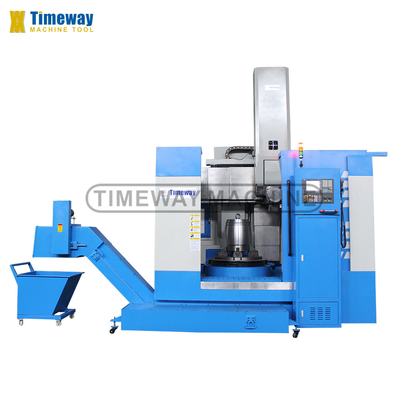 Alta precisão VLK800E Torno CNC vertical de 800 mm Precisão de posicionamento de viagem ± 0.01