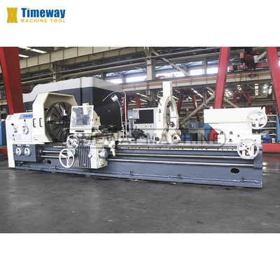 Máquina de torno horizontal de grande diâmetro com torno universal de trabalho pesado competitivo