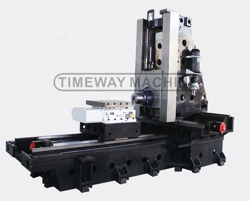 24 Revista de ferramentas Capacidade de alta precisão Centro de usinagem CNC horizontal de quatro eixos