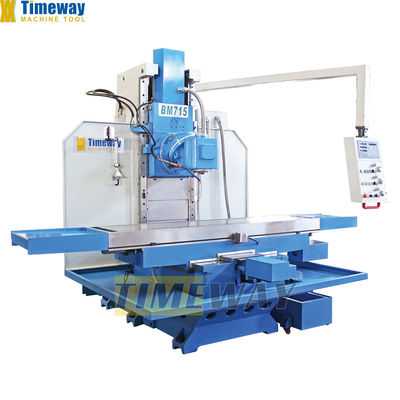 Máquina de fresagem vertical BM715 para processamento de metais versáteis