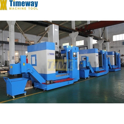 Máquina de torneamento vertical de coluna única CNC da série VLK para usinagem precisa de dois eixos