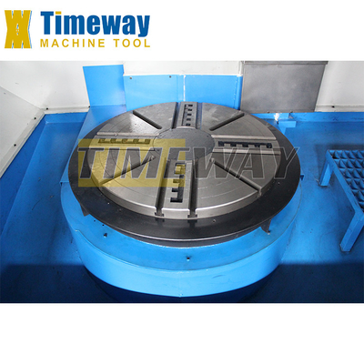 Máquina de torneamento vertical de coluna única CNC da série VLK para usinagem precisa de dois eixos