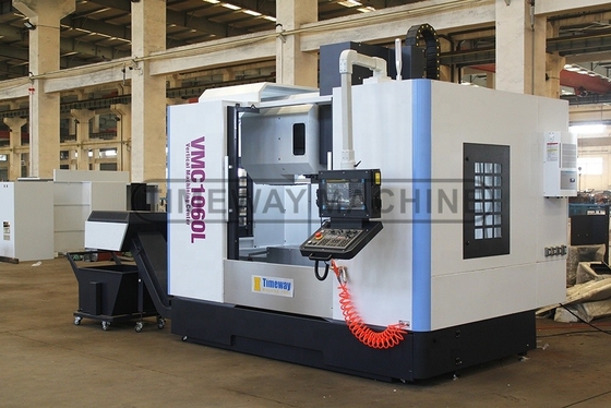Timeway Machine Center 4-Axis Vertical CNC Milling Machine com FANUC ou SIEMENS CNC Syste