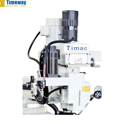 Indústria CNC Metal Vertical Universal Torreta Fresadora KTM230 com ângulo de rotação de ±90°