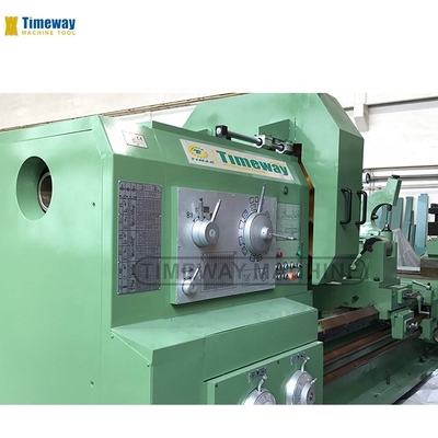 Torno de torneamento horizontal manual de alta capacidade para peças de trabalho até 11800 mm
