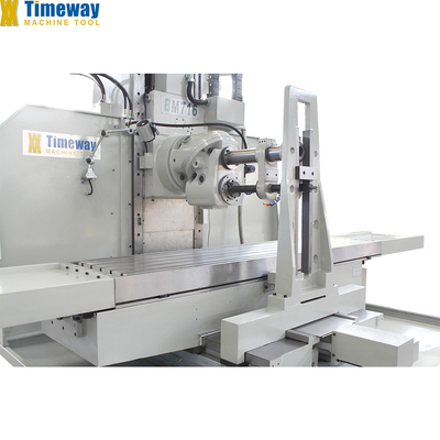 Capacidade de usinagem de trabalho médio Servomotores máquina de fresagem tipo cama BM716 fresadoras